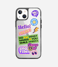 Load image into Gallery viewer, Peace Out Stride 2.0 Clear Phone Case
