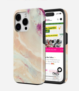 Peach Mist Glossy Armoured Case