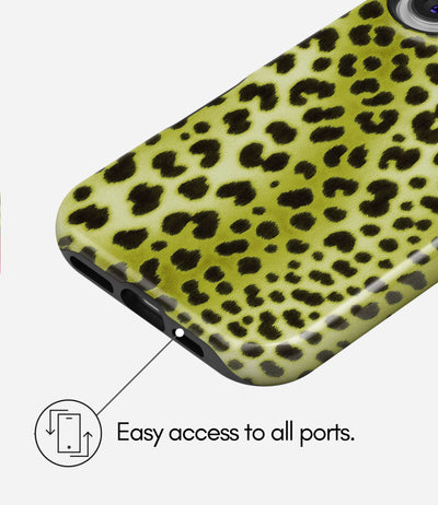 Neon Panther Glossy Armoured Case