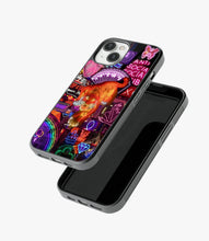 Load image into Gallery viewer, Wild Cat Neon Glass Case
