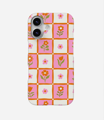 Groovy Garden Grid Hard Case