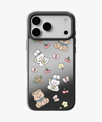 Sweet Paws & Bows Luxe Mirror Phone Case