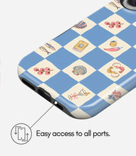 Load image into Gallery viewer, Coastal Gingham Club Glossy Armoured Case

