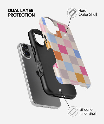 Candy Checks Glossy Armoured Case