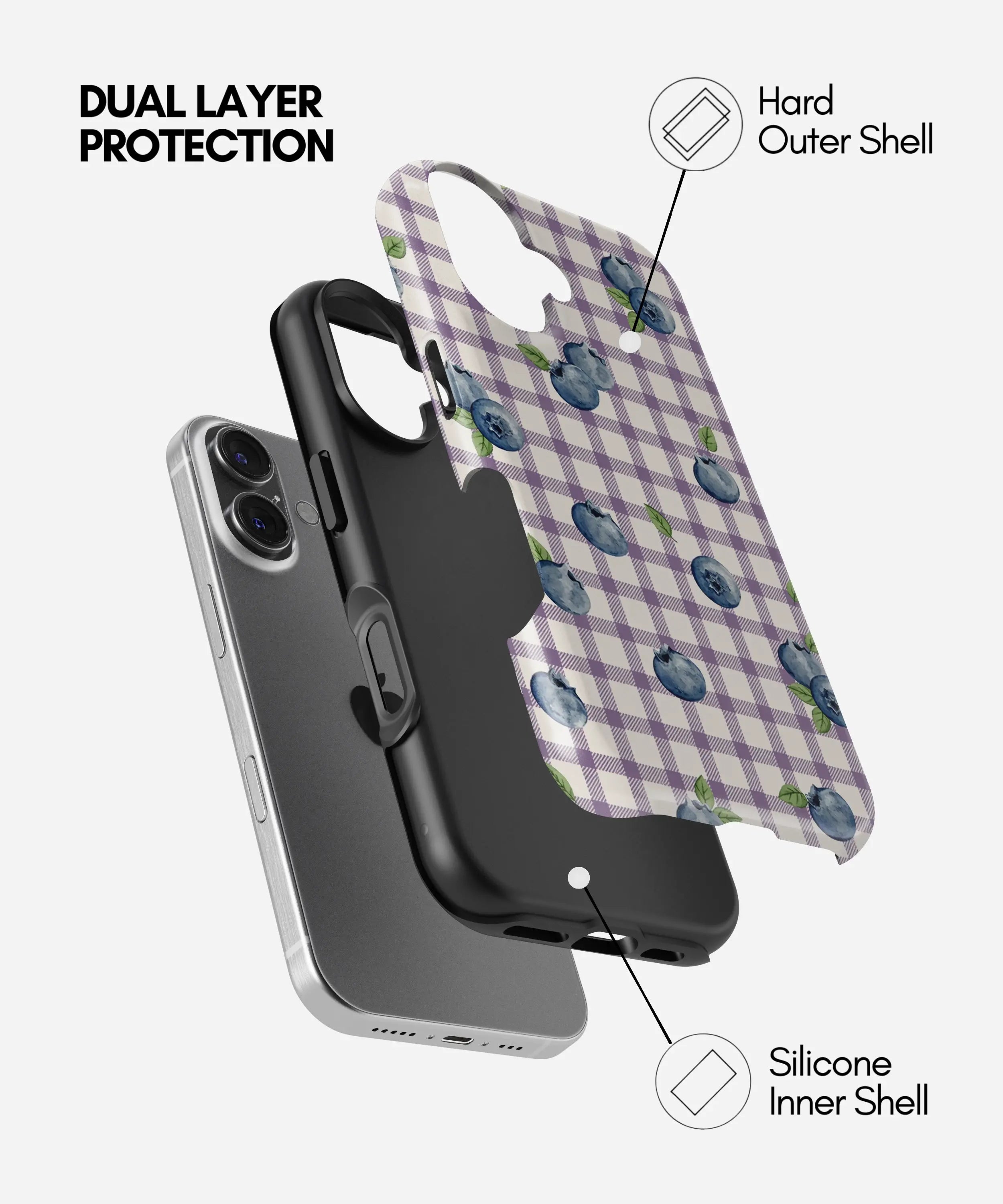 Berry Bliss Glossy Armoured Case