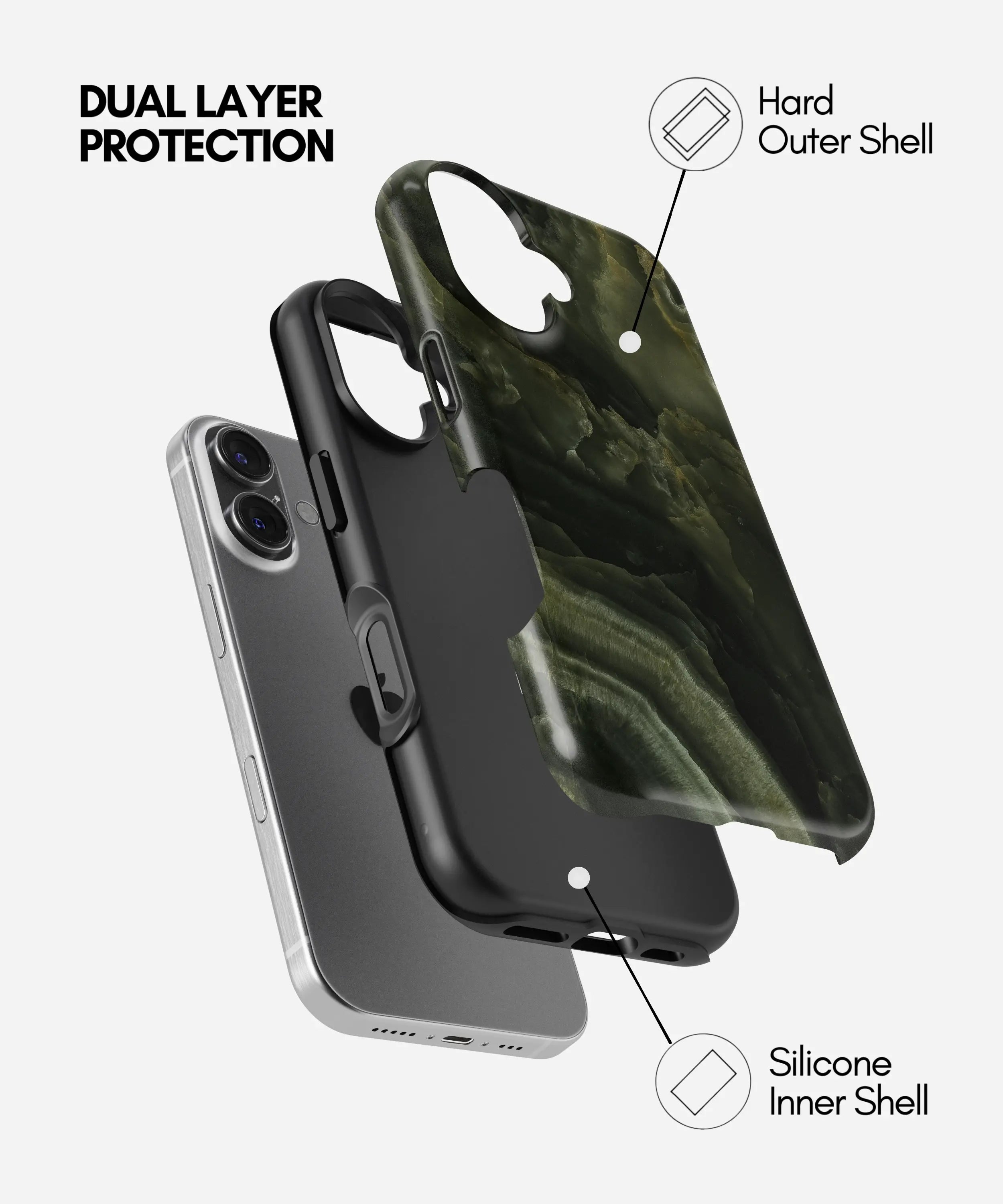 Emerald Onyx Glossy Armoured Case