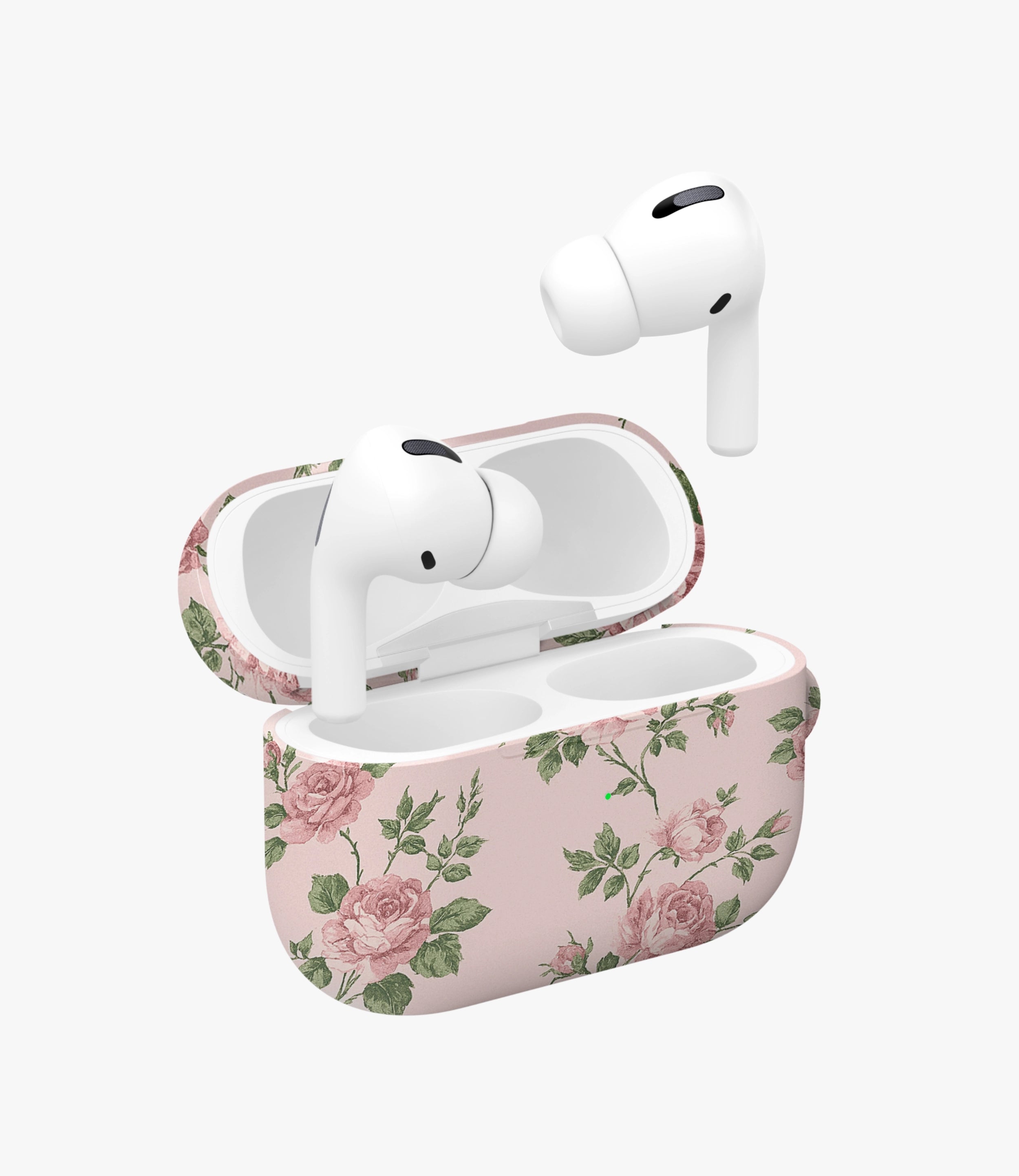 Blush Garden Glossy Airpod Case