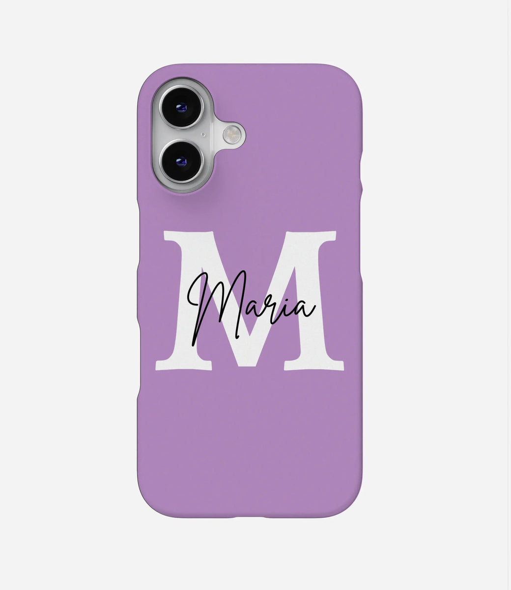 Case With Lettering Personalized Monogram Letter Phone Case by The Case Company