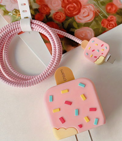 Ice Cream Charger Case & Cable Protector (18W/20W)