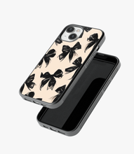 Load image into Gallery viewer, Vintage Noir Bow Glass Case
