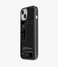 Load image into Gallery viewer, Circuit Board Teardown iPhone Glass Phone Case
