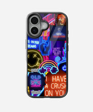 Load image into Gallery viewer, Crush On You Neon Glass Case
