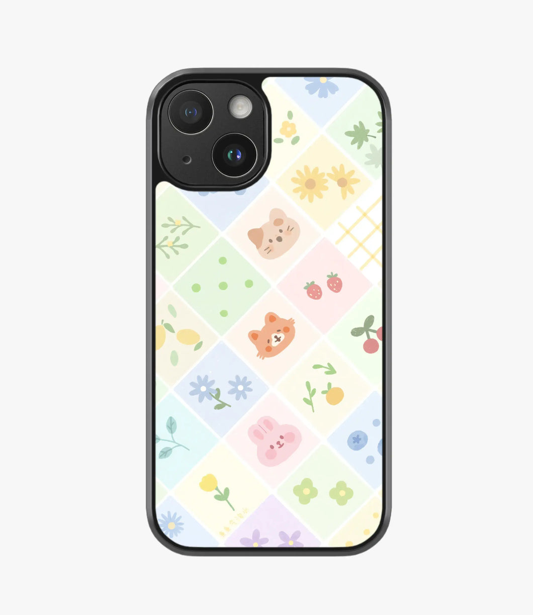 Pastel Picnic Patch Hybrid Matte Case