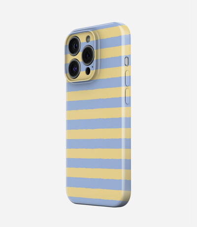 Blue Butter Lines Glossy Hard Case