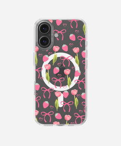 Bows & Roses Clear Magsafe Clear Phone Case
