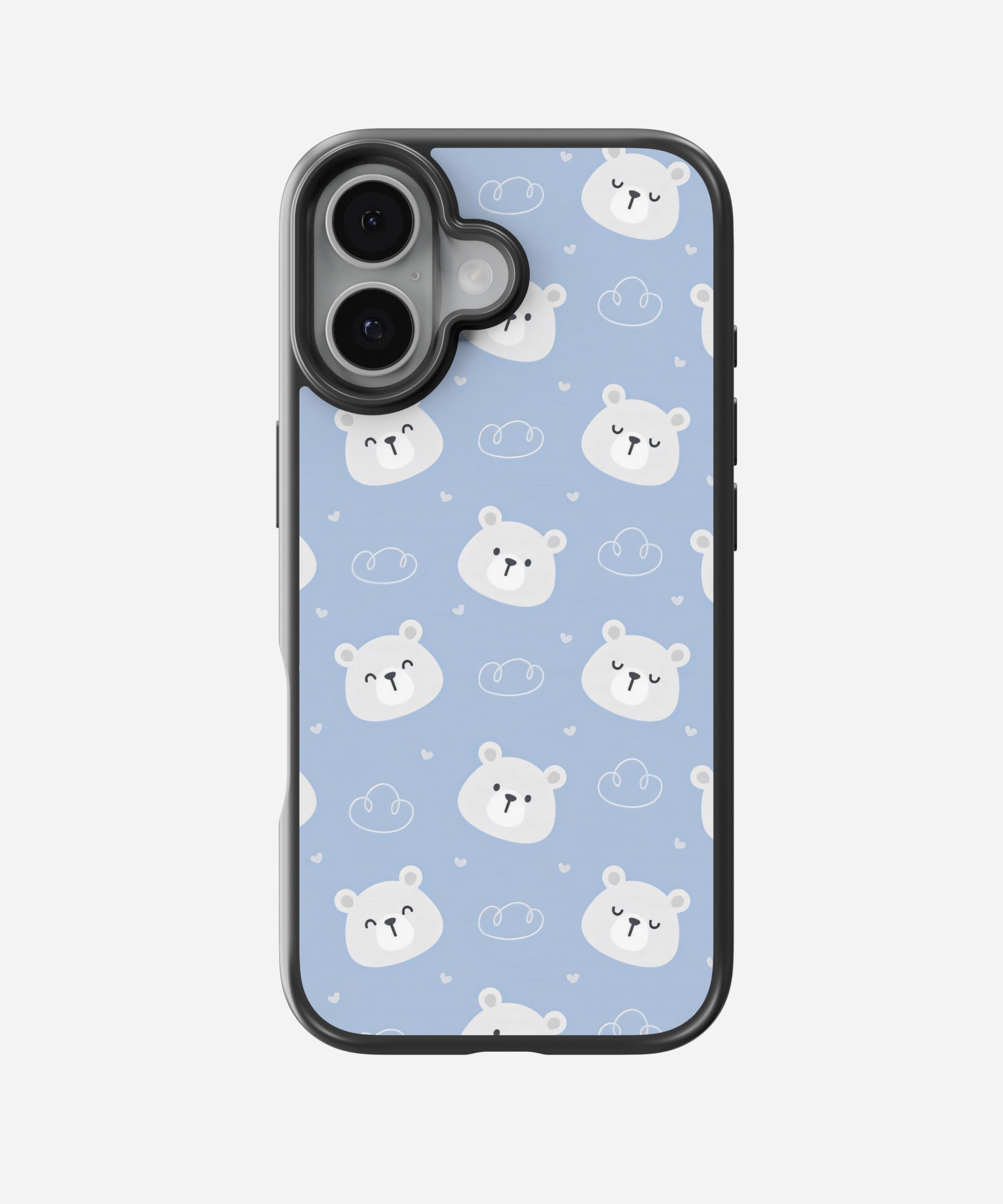 Cloudy Bear Dreams Hybrid Matte Case