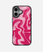 Load image into Gallery viewer, Retro Liquid Swirl Pink Glass Case
