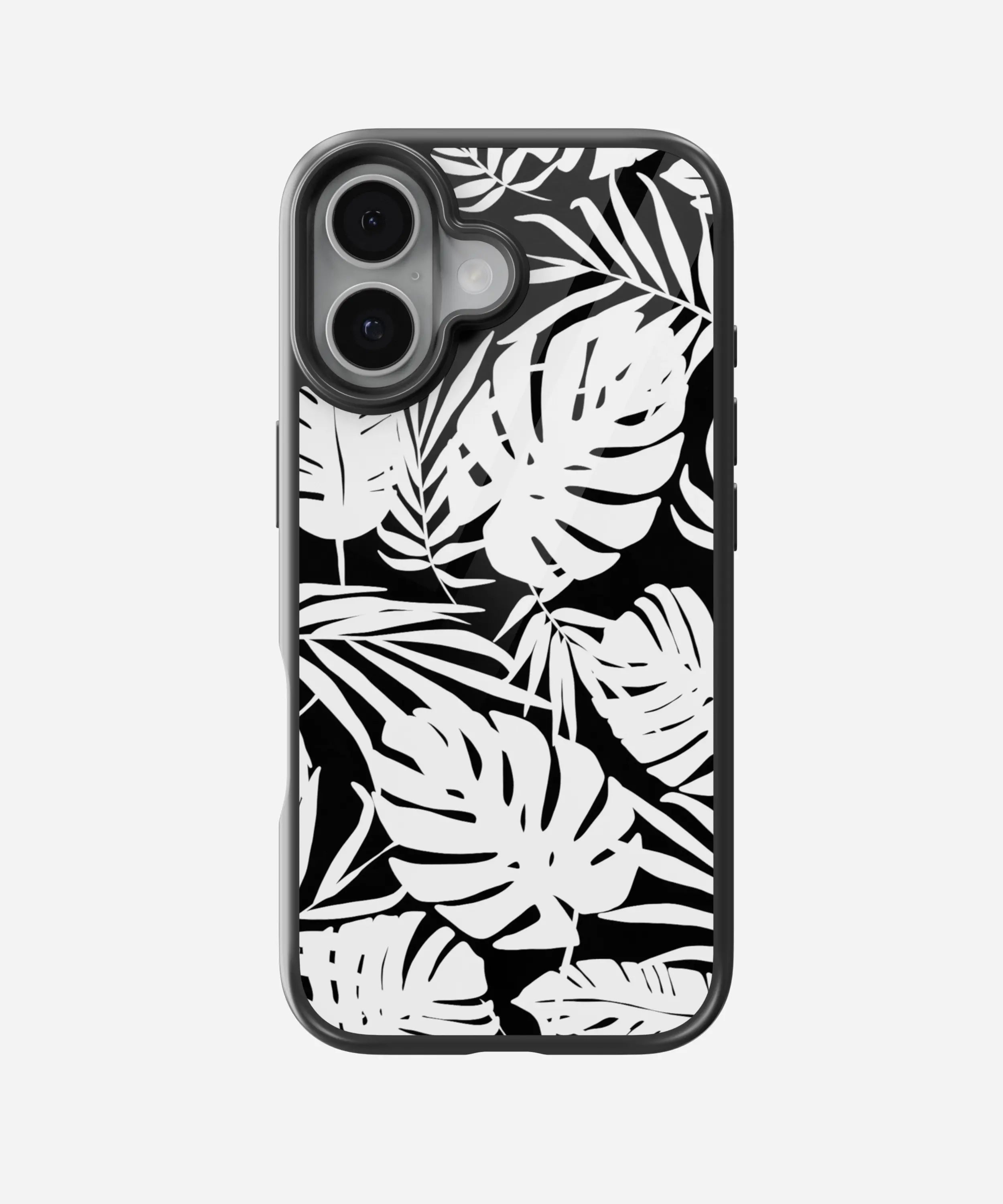 Urban Jungle Print Glass Case