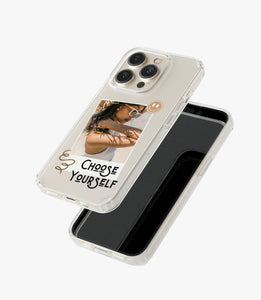 Choose Yourself Aesthetic Polaroid Silicone Case