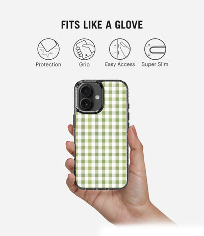 Pistachio Check Stride 2.0 Phone Case