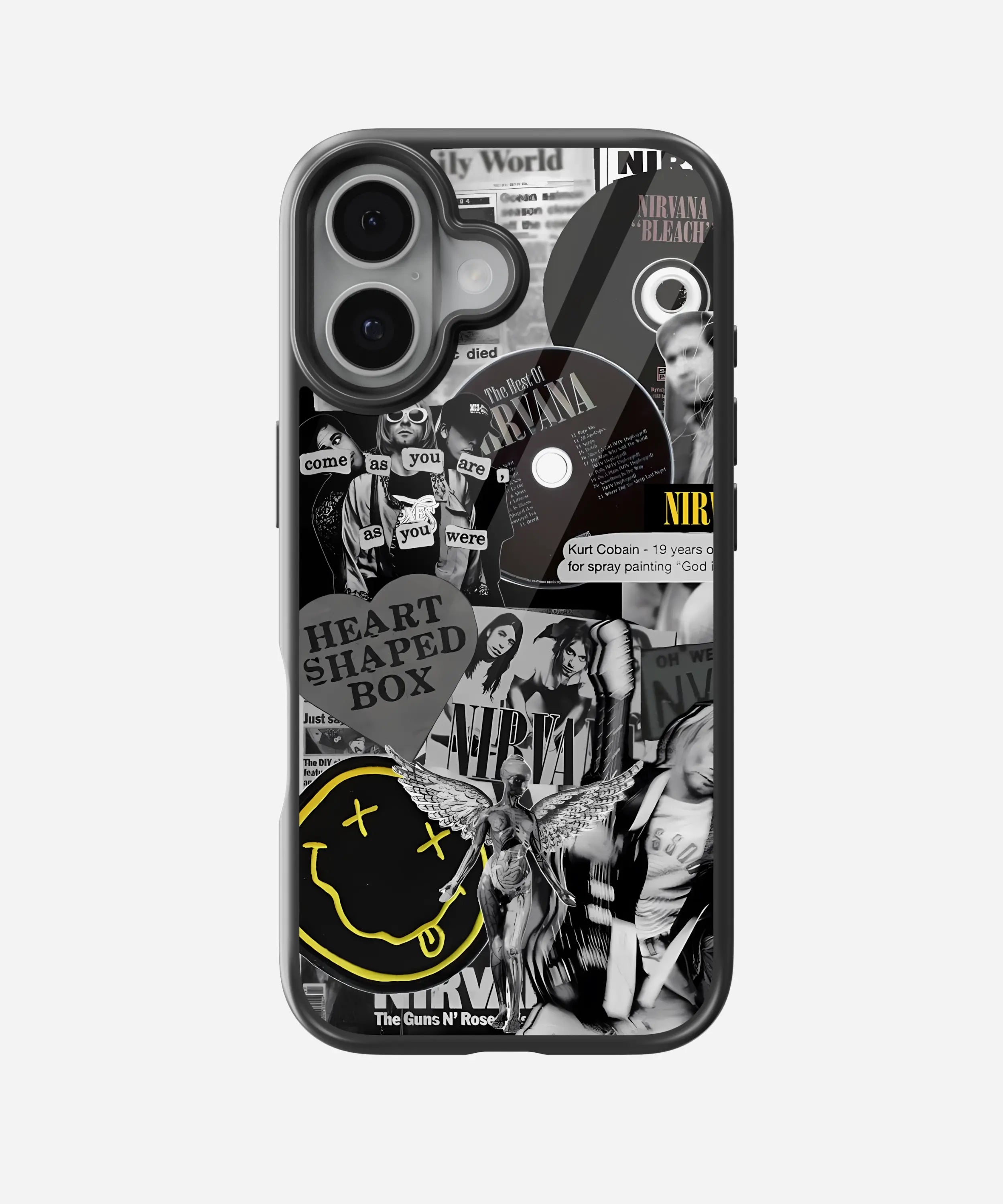 Nirvana Bleach Glass Case
