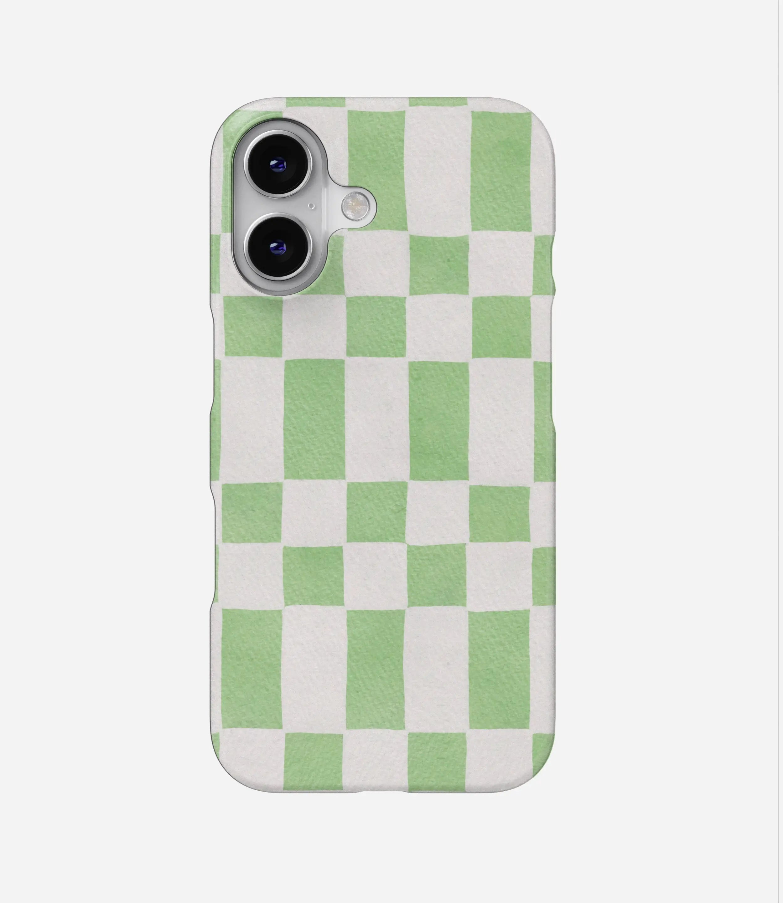 Matcha Mini Checks Hard Case