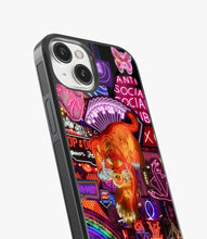 Load image into Gallery viewer, Wild Cat Neon Glass Case
