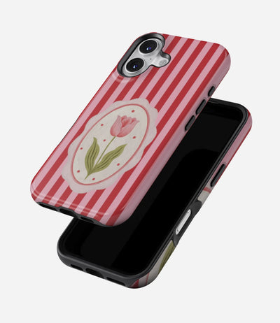Scarlet Bloom Glossy Armoured Case