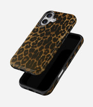 Load image into Gallery viewer, Golden Leopard Glossy Armoured Case
