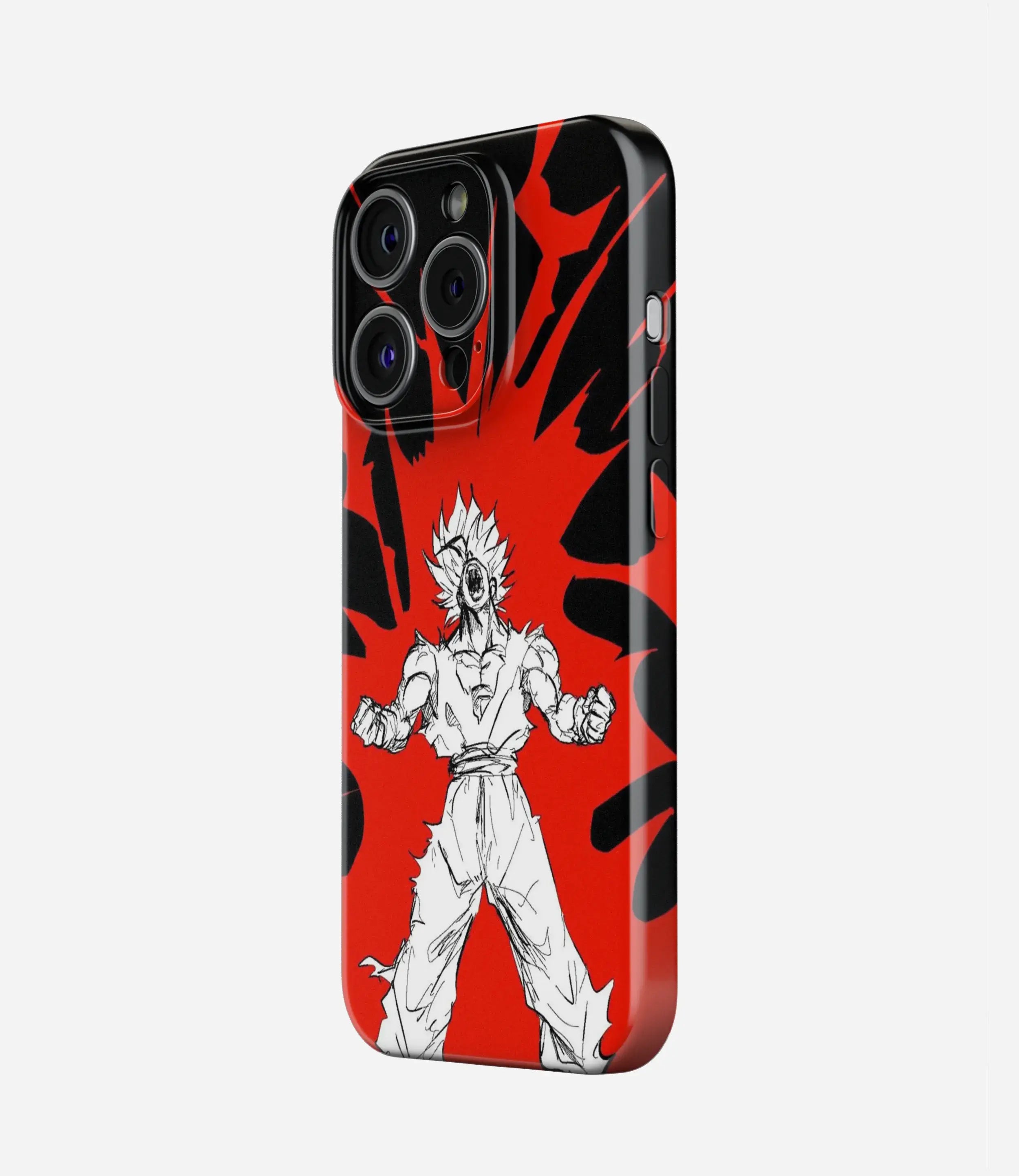 Saiyan Rage Burst Glossy Hard Case