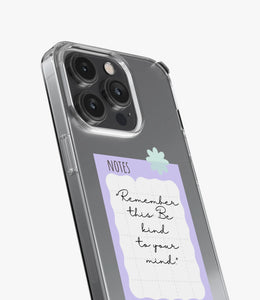 Lavender Custom Notepad Silicone Case