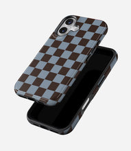 Load image into Gallery viewer, Mocha Sky Checker Glossy Armoured Case
