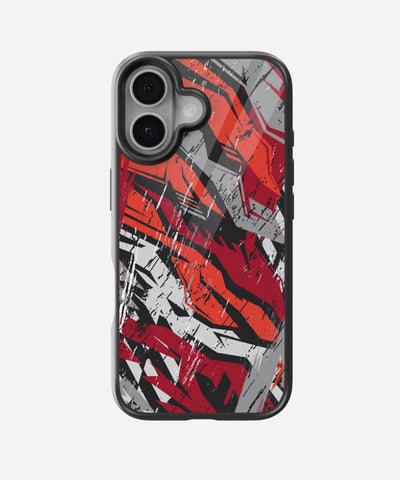 Abstract Quick Shift Pattern Glass Case