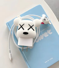Load image into Gallery viewer, Kaws Charger Case &amp; Cable Protector (18W/20W)
