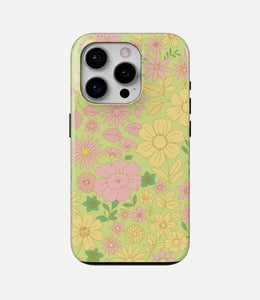 Spring Doodle Garden Glossy Armoured Case