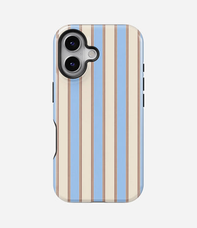 Sailor Cream Stripes Glossy Armoured Case