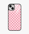 Gingham Crush Glass Case