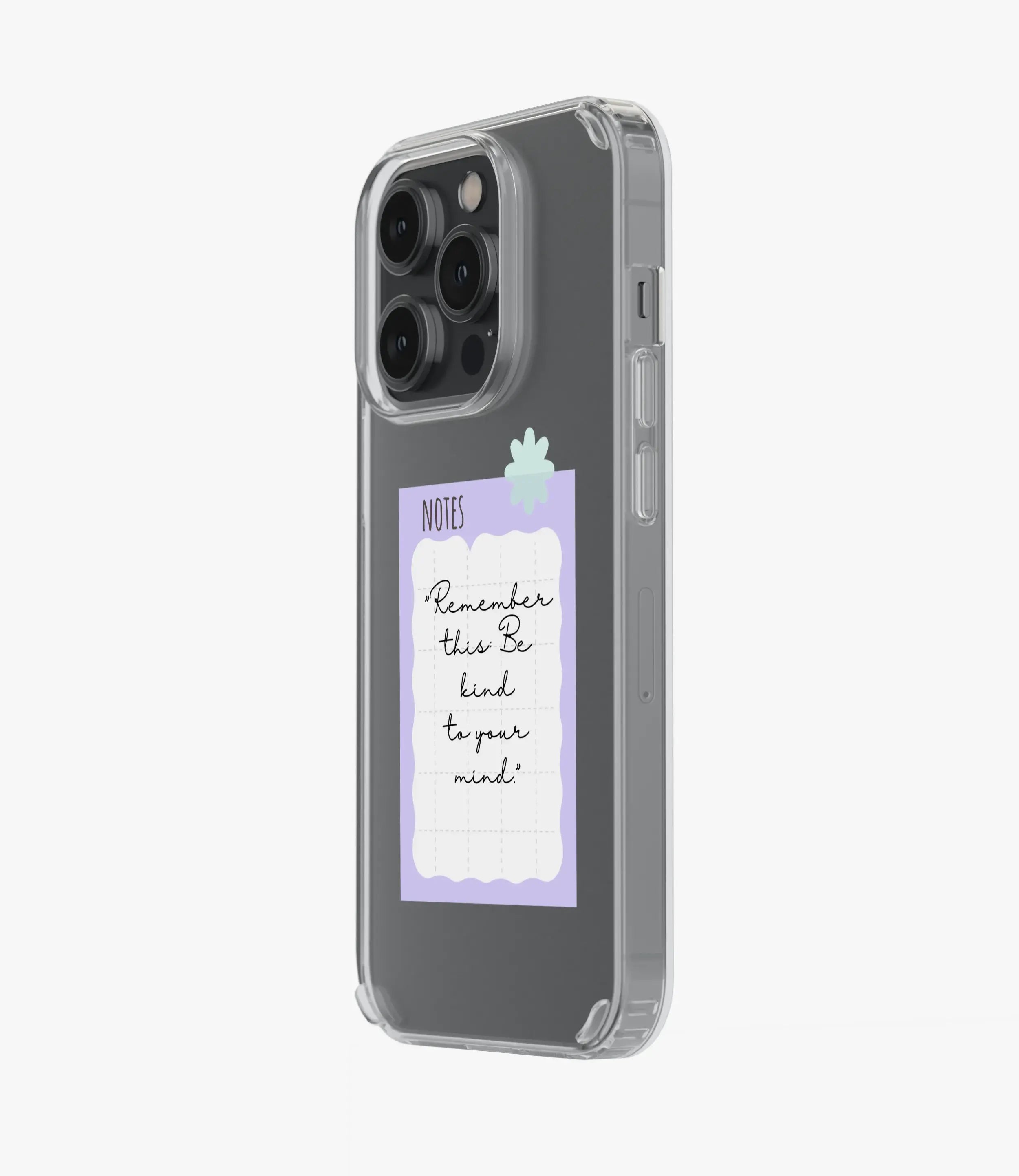 Lavender Custom Notepad Silicone Case