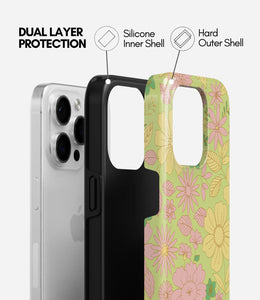 Spring Doodle Garden Glossy Armoured Case
