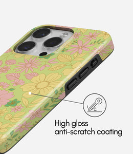 Spring Doodle Garden Glossy Armoured Case