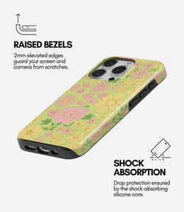 Spring Doodle Garden Glossy Armoured Case