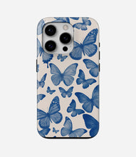 Load image into Gallery viewer, Indigo Flutter Glossy Armoured Case
