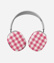 Load image into Gallery viewer, Strawberry Gingham Glossy Airpods Max Case

