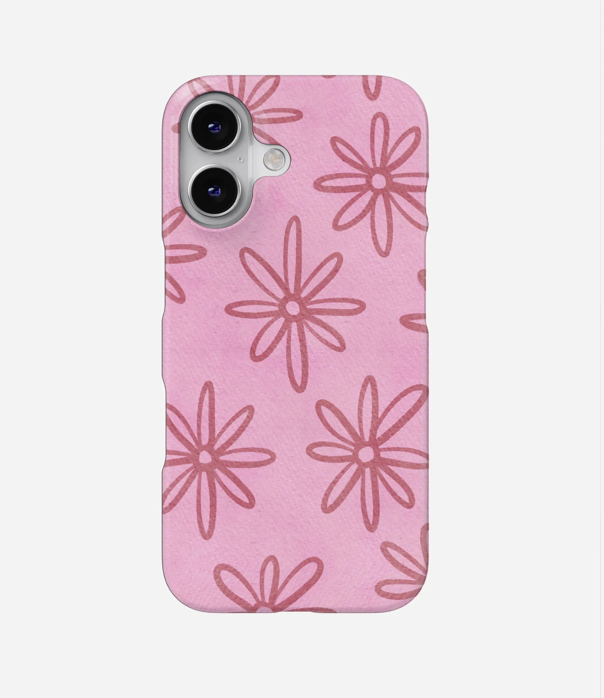 Rosy Daisies Hard Case