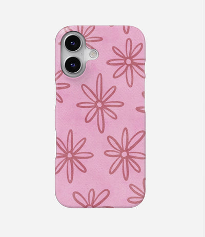Rosy Daisies Hard Case
