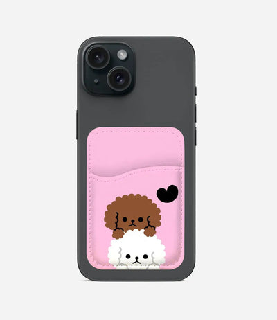 Double Fluff Love Phone Wallet