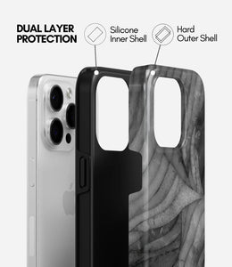 Shadow Wave Marble Glossy Armoured Case
