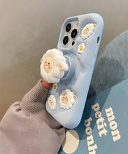 Load image into Gallery viewer, Fluffy Sheep Soft Silicone Phone Case
