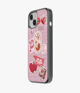 Be My Valentine Glass Phone Case