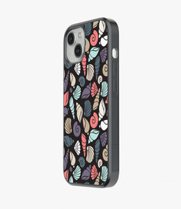 Tropical Seashell Glass Case